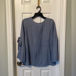 New Directions Blouse with Bell sleeves.